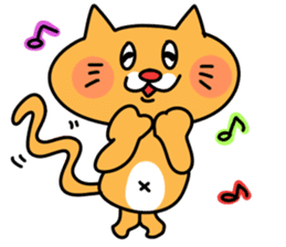 Adorable cats sticker #2432111