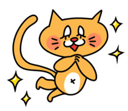 Adorable cats sticker #2432129
