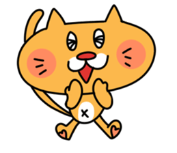 Adorable cats sticker #2432131