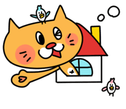 Adorable cats sticker #2432135