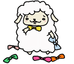 Fluffy Sheeps sticker #2432499