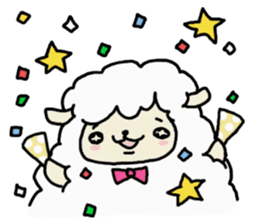 Fluffy Sheeps sticker #2432502