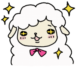 Fluffy Sheeps sticker #2432529