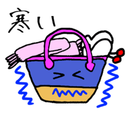 Bag of a lot to talk sticker #2433024