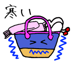 Bag of a lot to talk sticker #2433024