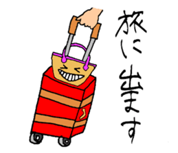 Bag of a lot to talk sticker #2433031