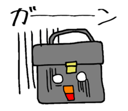 Bag of a lot to talk sticker #2433034