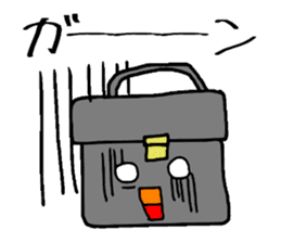 Bag of a lot to talk sticker #2433034