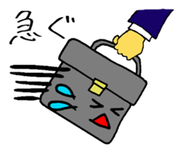 Bag of a lot to talk sticker #2433039