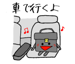 Bag of a lot to talk sticker #2433042