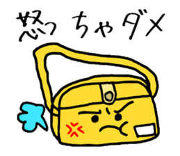 Bag of a lot to talk sticker #2433052