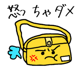 Bag of a lot to talk sticker #2433052