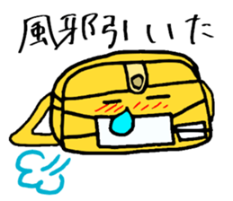 Bag of a lot to talk sticker #2433054