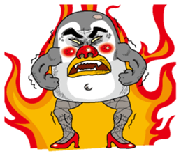 The chick of an emperor penguin sticker #2433311