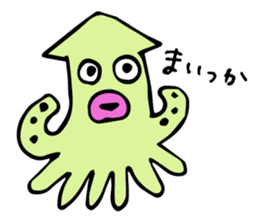 Silly fish and friends sticker #2433418