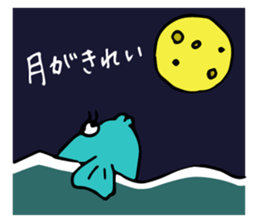 Silly fish and friends sticker #2433424