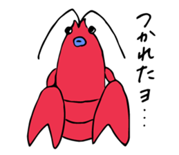 Silly fish and friends sticker #2433434