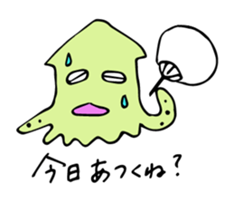 Silly fish and friends sticker #2433446