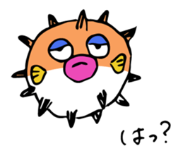 Silly fish and friends sticker #2433450