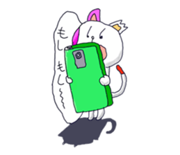 stray cat life sticker #2433538