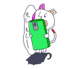 stray cat life sticker #2433538