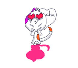 stray cat life sticker #2433540