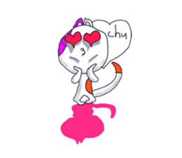 stray cat life sticker #2433540