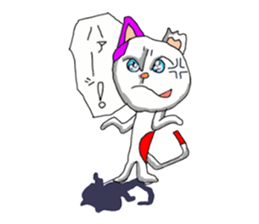 stray cat life sticker #2433548