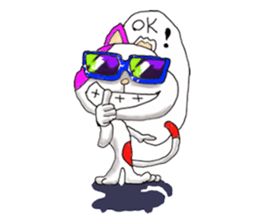 stray cat life sticker #2433550