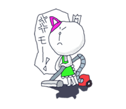 stray cat life sticker #2433559