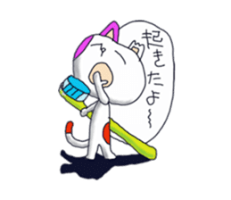 stray cat life sticker #2433567