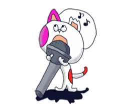 stray cat life sticker #2433572