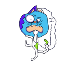 stray cat life sticker #2433573