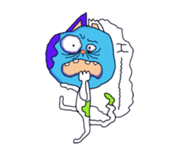 stray cat life sticker #2433573