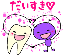 Mr.Tooth and Mr.Mutans vol.idols sticker #2433618