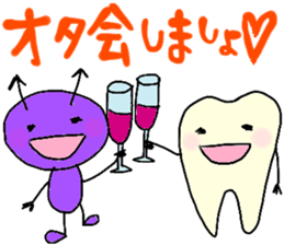 Mr.Tooth and Mr.Mutans vol.idols sticker #2433636