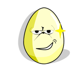 Egg man sticker sticker #2433737