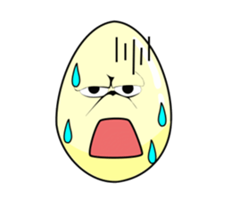 Egg man sticker sticker #2433739