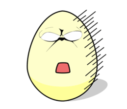 Egg man sticker sticker #2433746