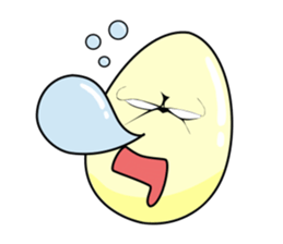 Egg man sticker sticker #2433747