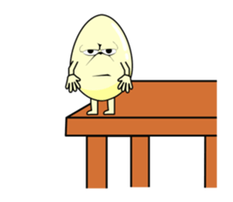 Egg man sticker sticker #2433751