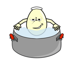 Egg man sticker sticker #2433763