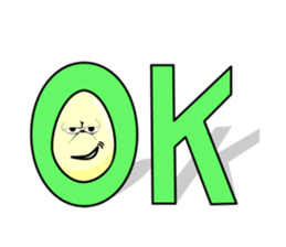 Egg man sticker sticker #2433767