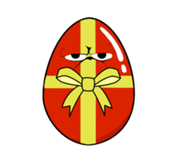 Egg man sticker sticker #2433769