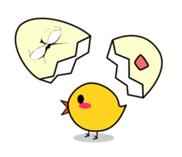 Egg man sticker sticker #2433771