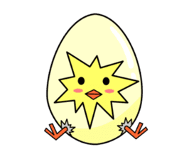 Egg man sticker sticker #2433772