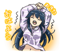 I am lovely maid. sticker #2433896