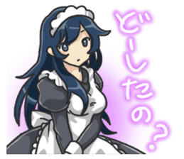 I am lovely maid. sticker #2433900