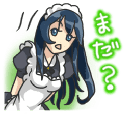 I am lovely maid. sticker #2433902