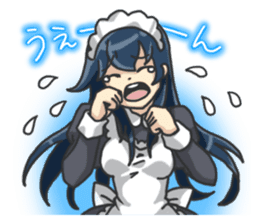 I am lovely maid. sticker #2433909